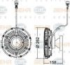 HELLA 8MV 376 791-571 Clutch, radiator fan